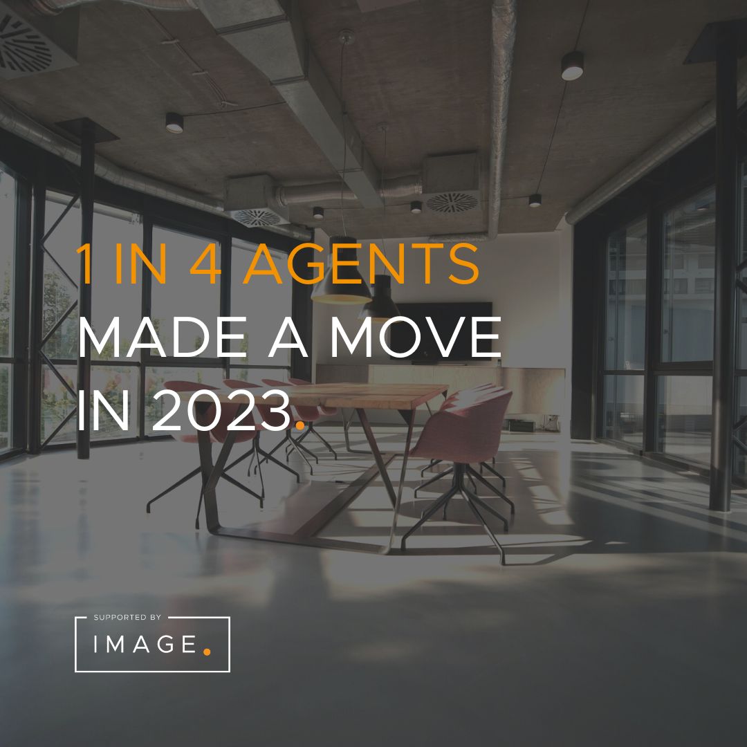 in 2023 1 in 4 agents made a move