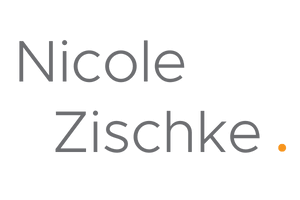 Nicole Zischke signature and logo. 