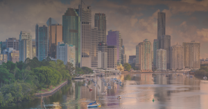 Image what will happen to brisbanes rental market post crisis orange skyscrapers