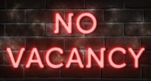 NO VACANCY